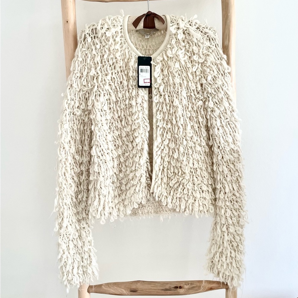 Guess Los Angeles SCUFFY MULTI LS LOOP SWEATER COVERUP